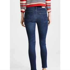 AG The Farrah High-Rise Skinny Jeans 27 360 Contour